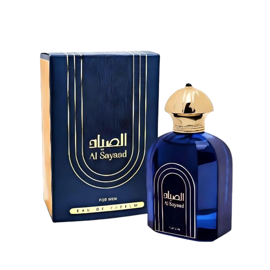 Al Sayaad Men 75ml Perfumed Fragrance by Fragrance World – Bold Citrus Woody Musk Scent