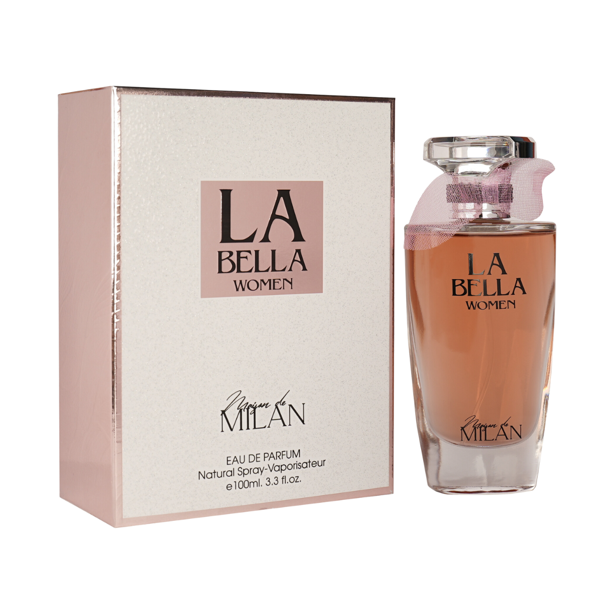 La Bella Women 100ml Perfumed Fragrance By Maison De Milan – Fruity Floral Vanilla Scent