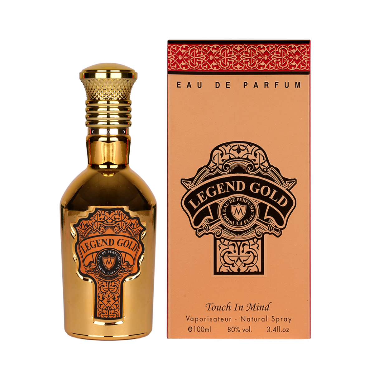 Legend Gold 100ml Perfumed Fragrance By Mahabub – Floral Spicy Musk Scent