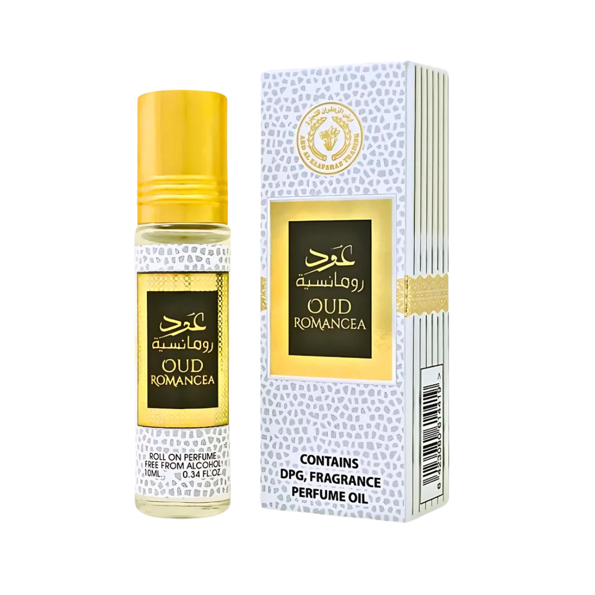 Oud Romancea Roll-on Oil Fragrance by Ard Al Zaafaran | Alcohol-Free Perfume Oil