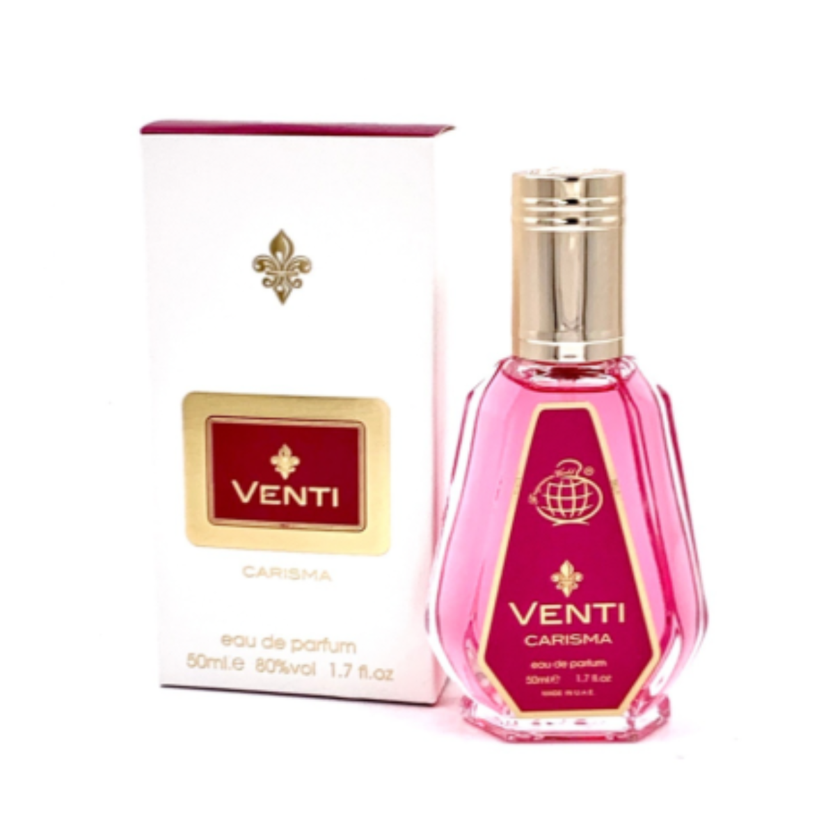 Venti Carisma 50ml Eau De Parfum by Fragrance World – Sophisticated Unisex Scent