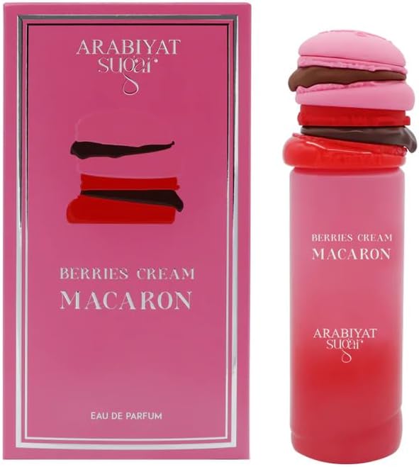 Arabiyat Sugar Berries Cream Macaron EDP Eau de Parfum For Women Fragrance 100 ml, Made in UAE