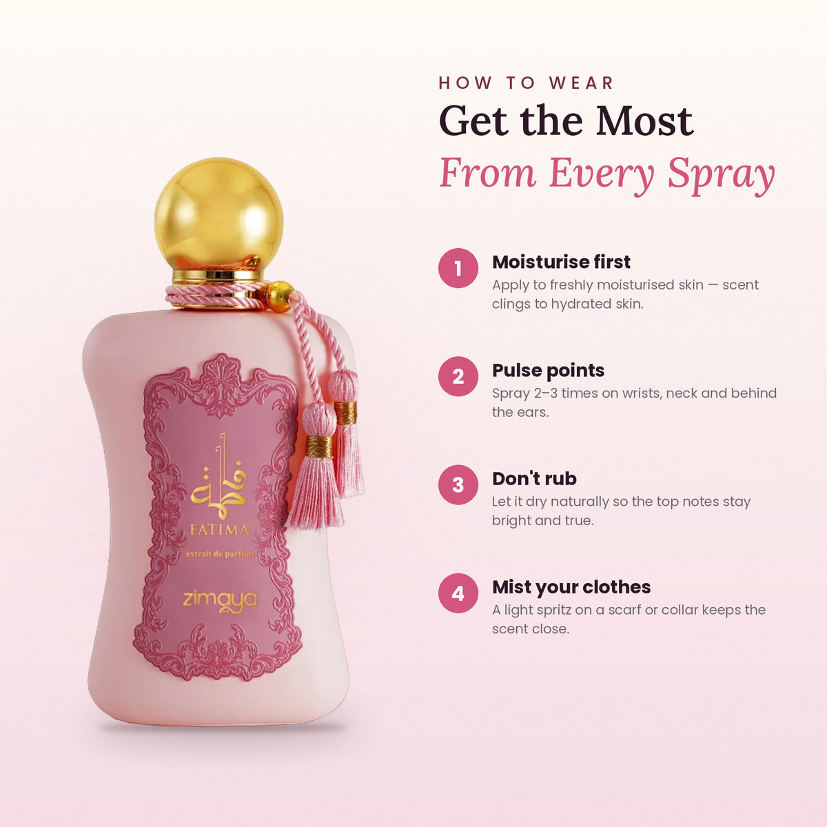 How to wear Fatima Pink