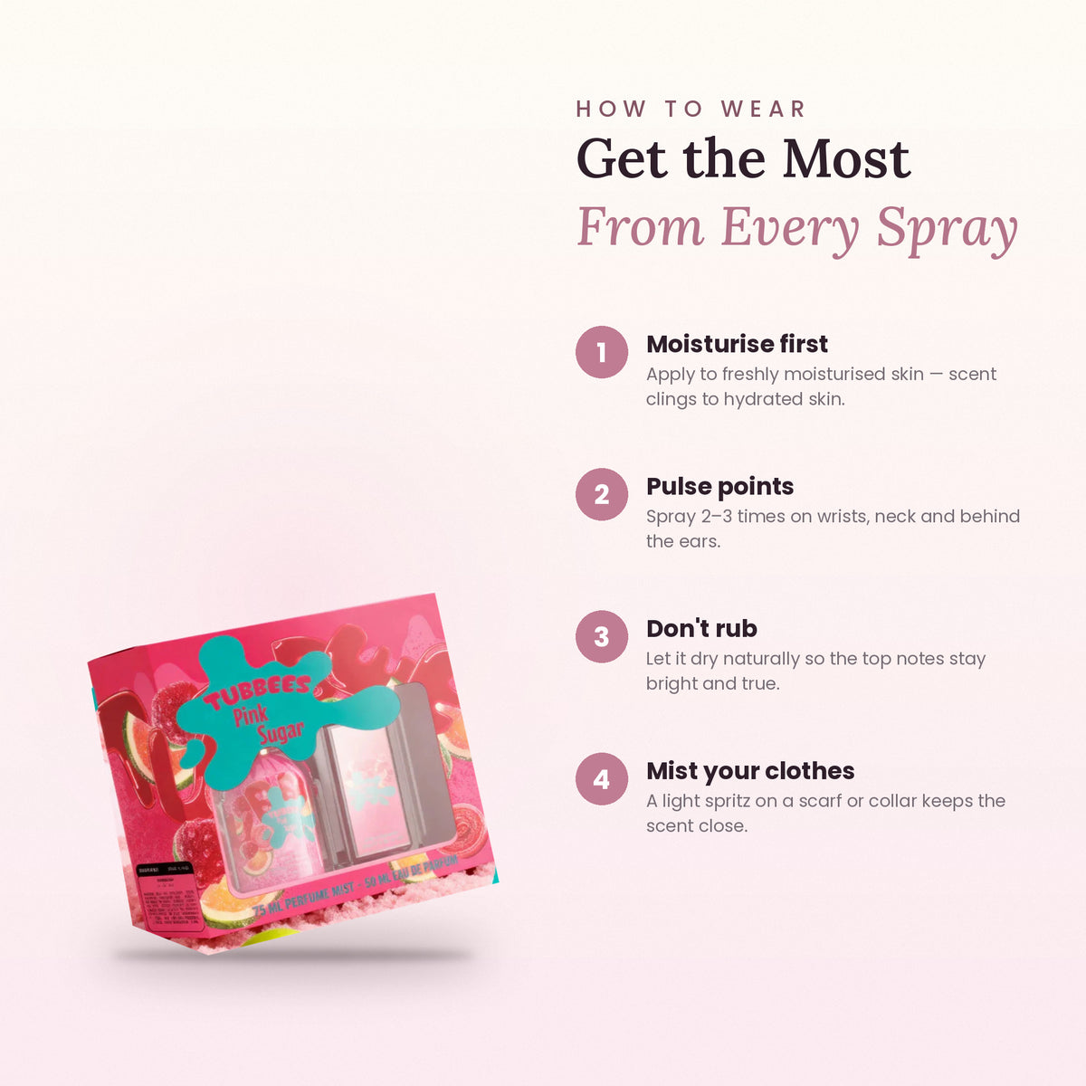 How to wear Pink Sugar