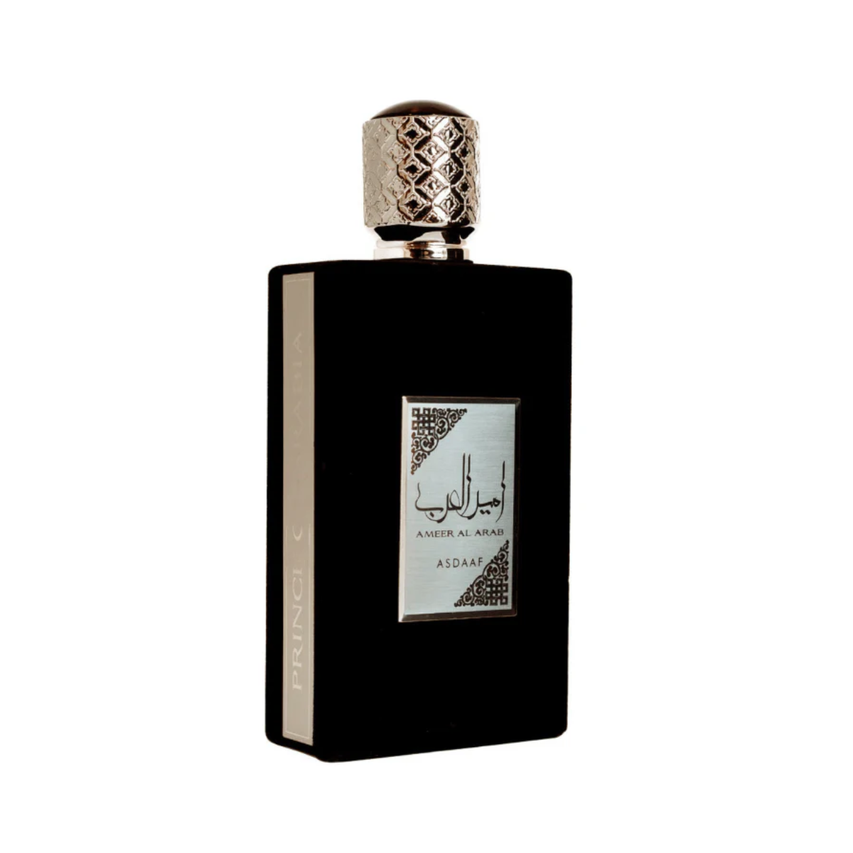 Ameerat Al Arab Black 100ml Perfume by Lattafa | Woody Oriental Fragrance with Saffron, Cinnamon, Sandalwood, and Oudwood
