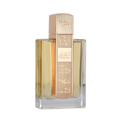 Angham 100ml Perfume by Lattafa | Harmonious Floral & Gourmand Fragrance with Mandarin, Praline, and Vanilla