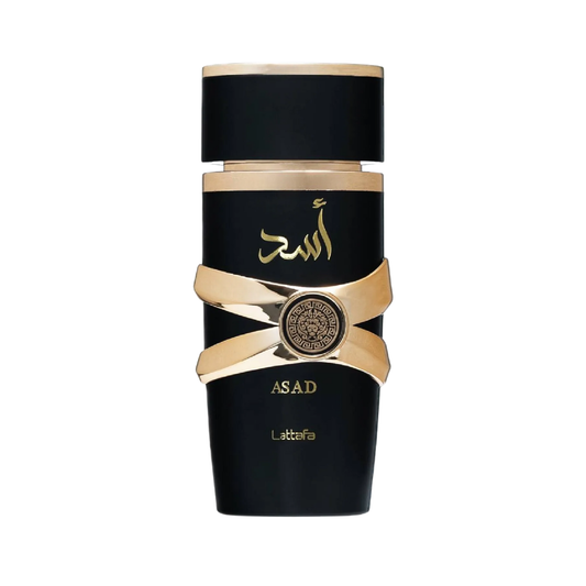 Asad 100ml Perfume by Lattafa | Bold Spicy & Woody Fragrance with Pineapple, Coffee, and Amber