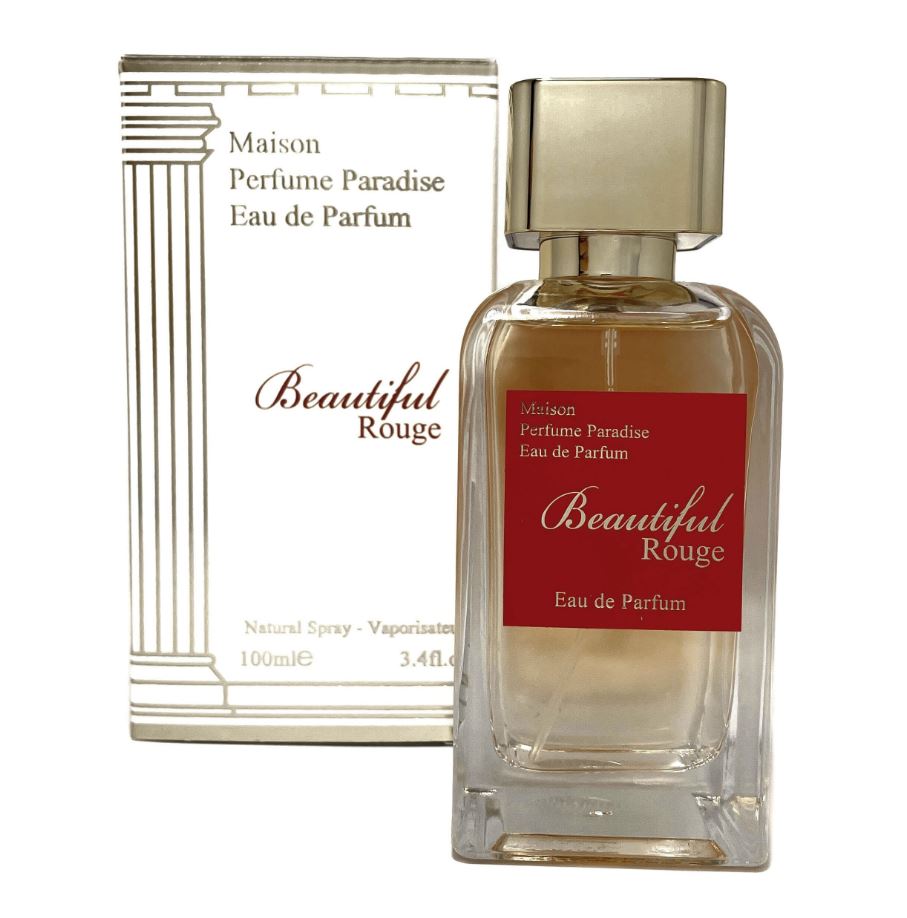 Fragrance World Paradise Beautiful Rouge Eau De Parfum 100ml Perfume Fragrance Spray