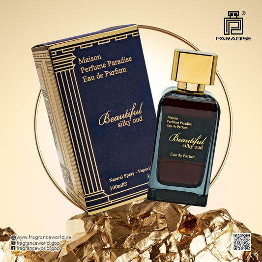 Fragrance World Paradise Beautiful Silky Oud Eau De Parfum 100ml Perfume Fragrance Spray