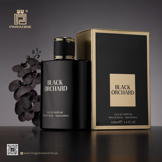 Fragrance World Paradise Black Orchard Eau De Parfum 100ml Perfume Fragrance Spray