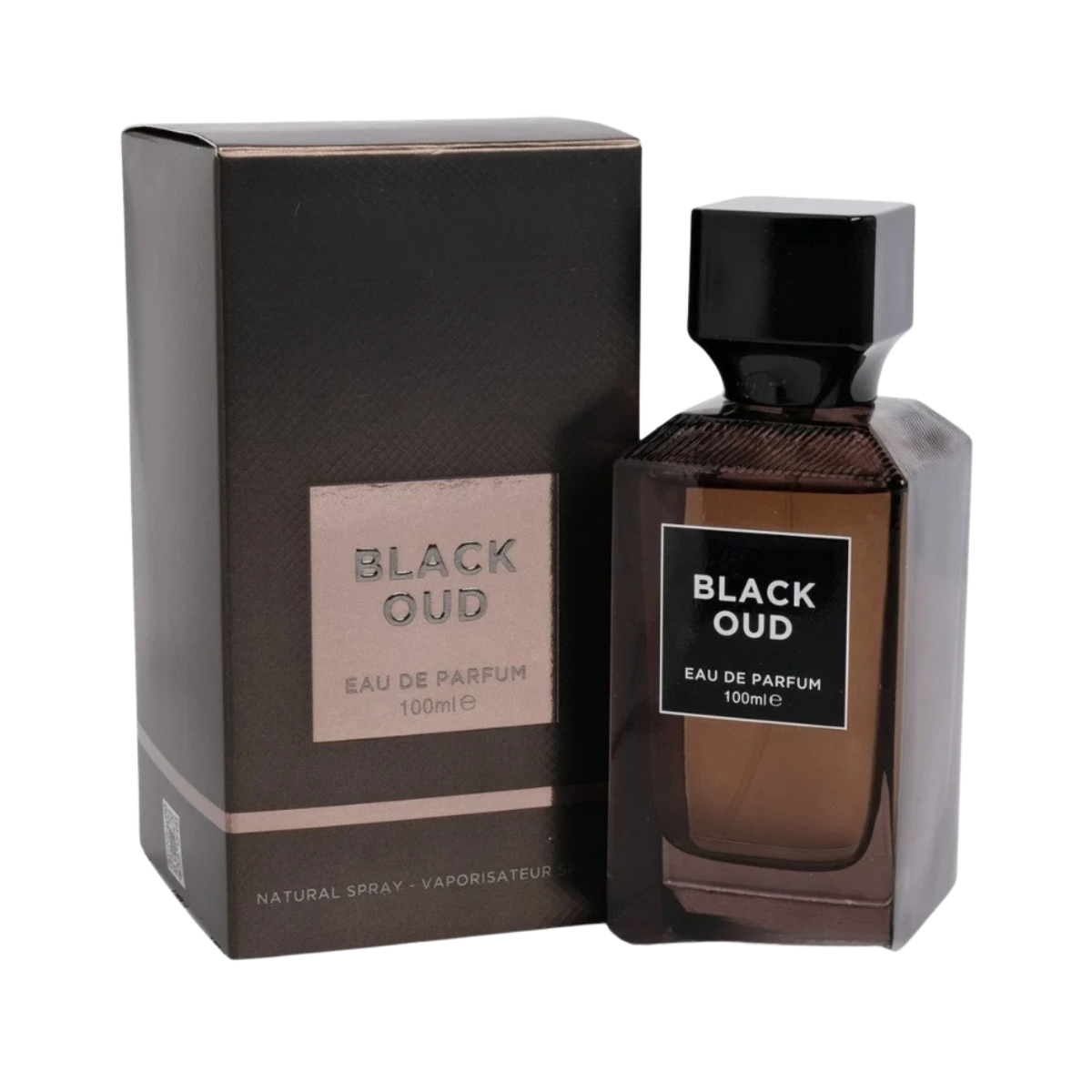 Black Oud 100ml Perfumed Fragrance by Fragrance World – Exotic Oud Scent