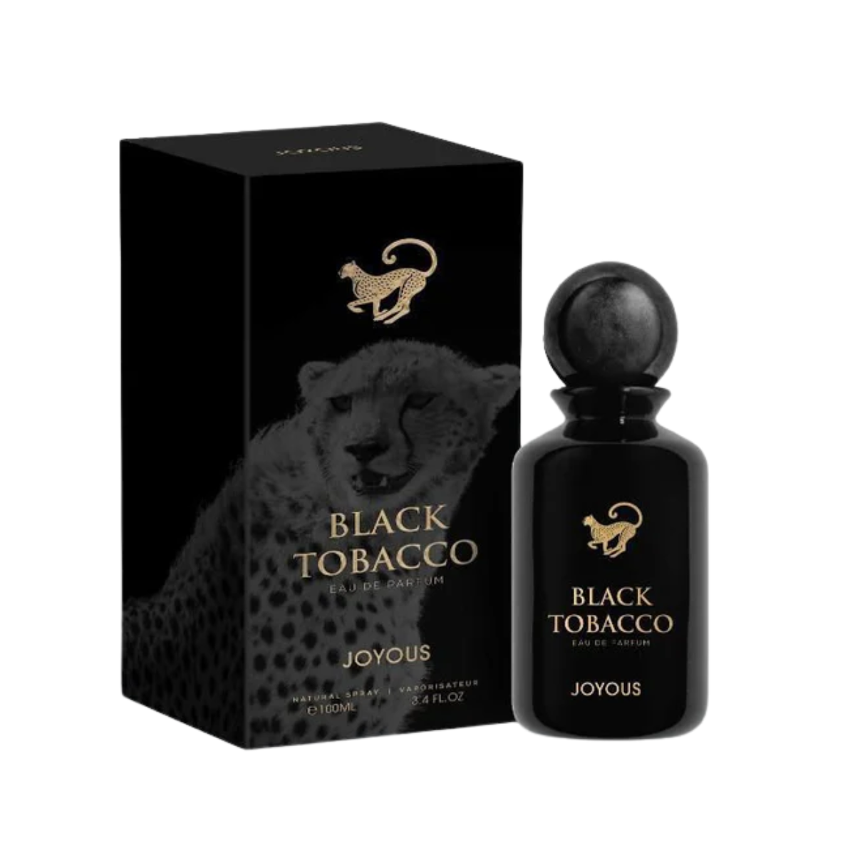 Black Tobacco 100ml Perfumed Fragrance by Joyous – Bold Smoky Masculine Scent
