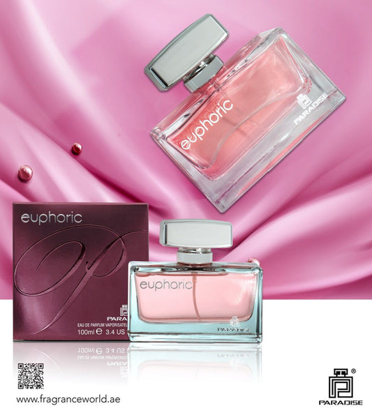Fragrance World Paradise Euphoric Eau De Parfum 100ml Perfume Fragrance Spray