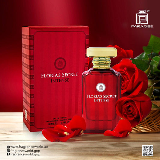 Fragrance World Paradise Florias Secret Intense Eau De Parfum 100ml Perfume Fragrance Spray