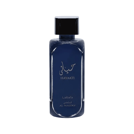 Hayaati Al Maleky 100ml Perfume by Lattafa | Fresh, Creamy & Fruity Notes for Men