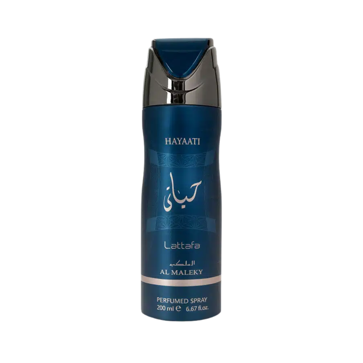 Hayaati Al Maleky 200ml Body Spray Perfumed Fragrance by Lattafa – Elegant Citrus & Leather Scent