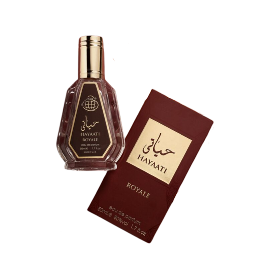 Hayaati Royale 50ml Eau De Parfum by Fragrance World – Luxurious Unisex Fragrance