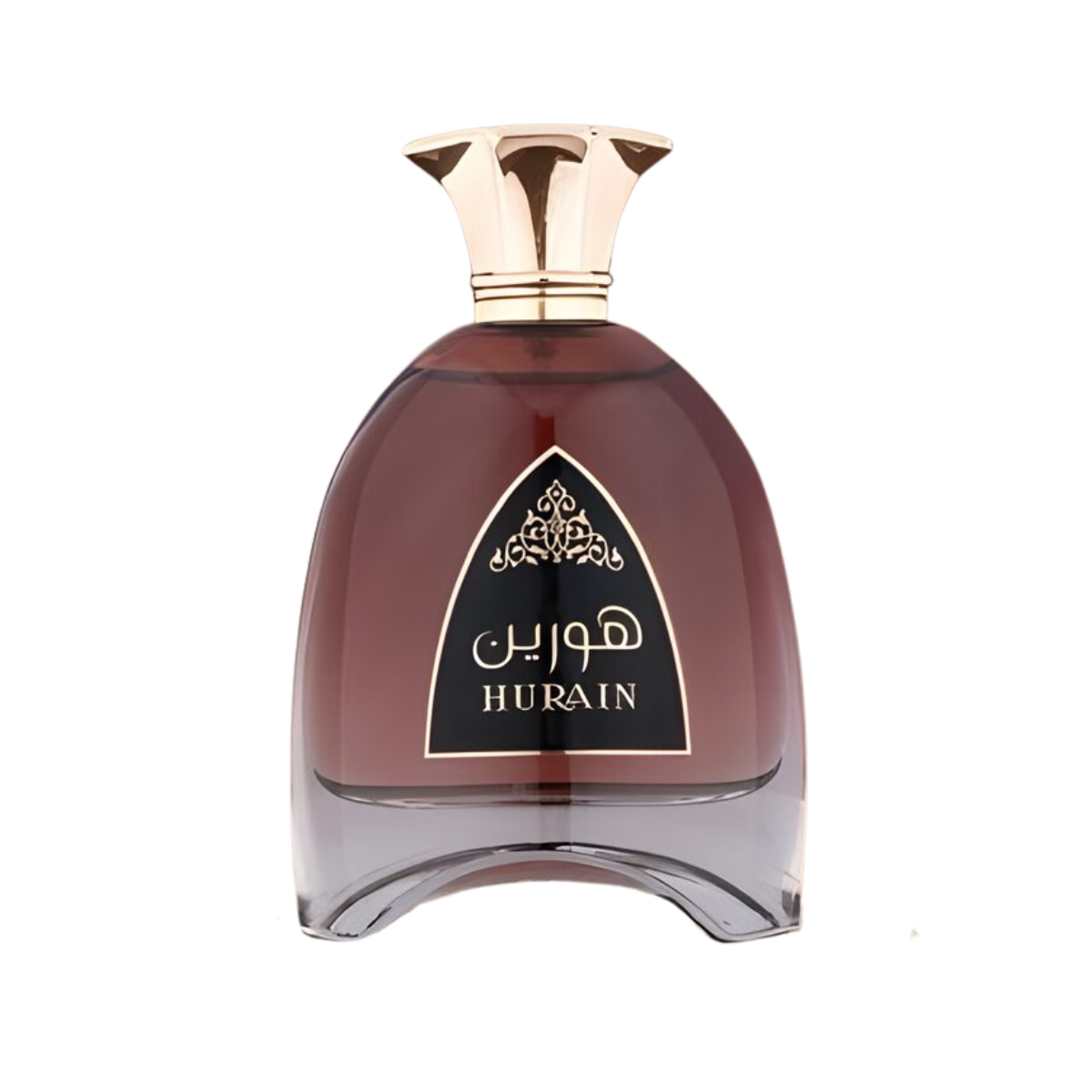 Hurain 80ml Eau De Parfum by Athoor Al Alam – Unisex floral, woody fragrance with rose, coffee, papyrus, and amber in a sleek bottle.