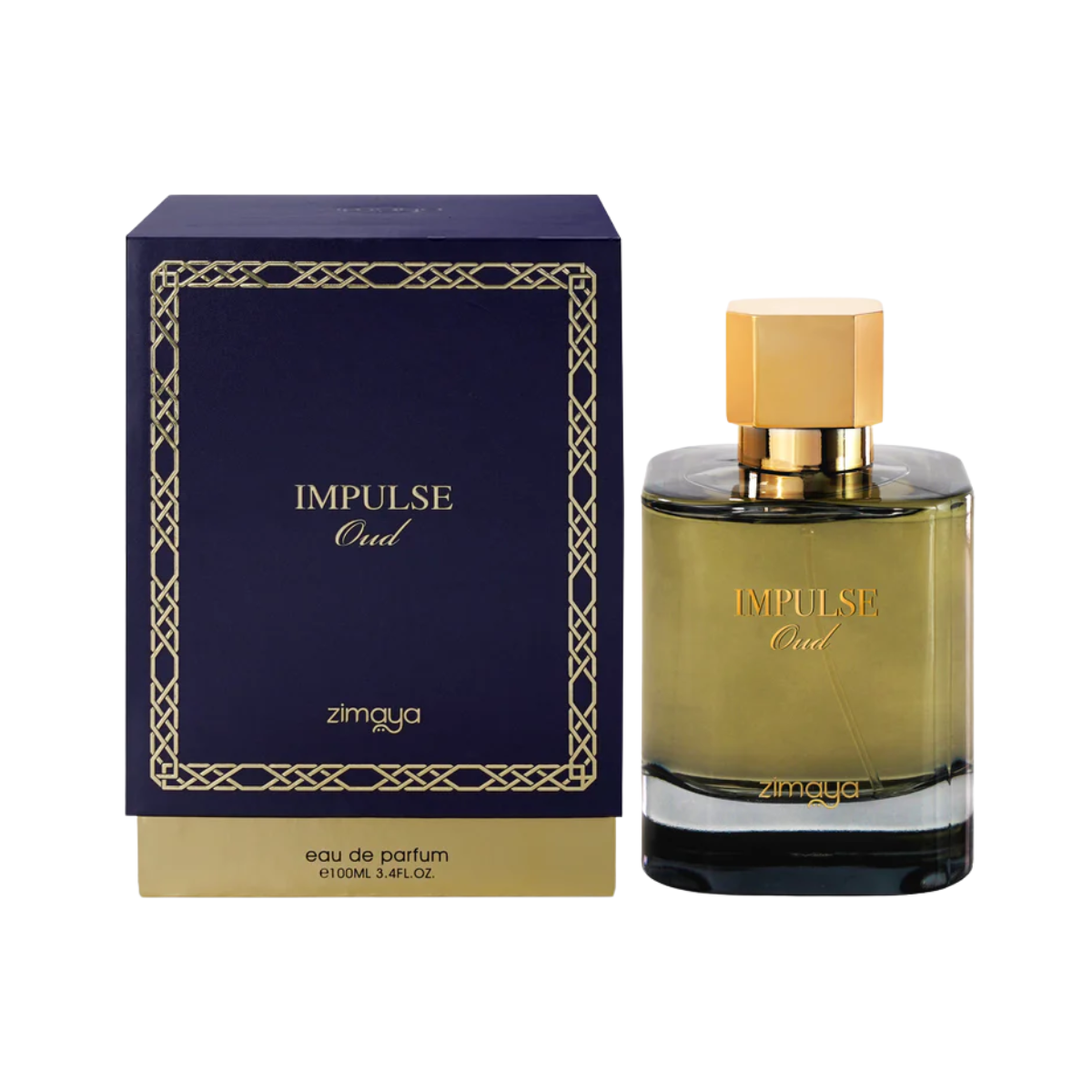 Zimaya Impulse Oud 100ml Perfumed Fragrance - Elegant and Mystical Scent