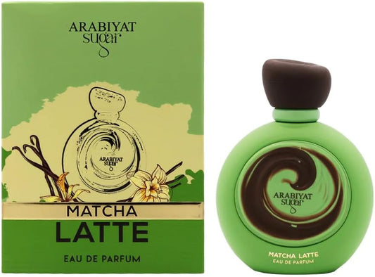 Arabiyat Sugar Matcha Latte EDP Eau de Parfum For Women Fragrance 100 ml, Made in UAE