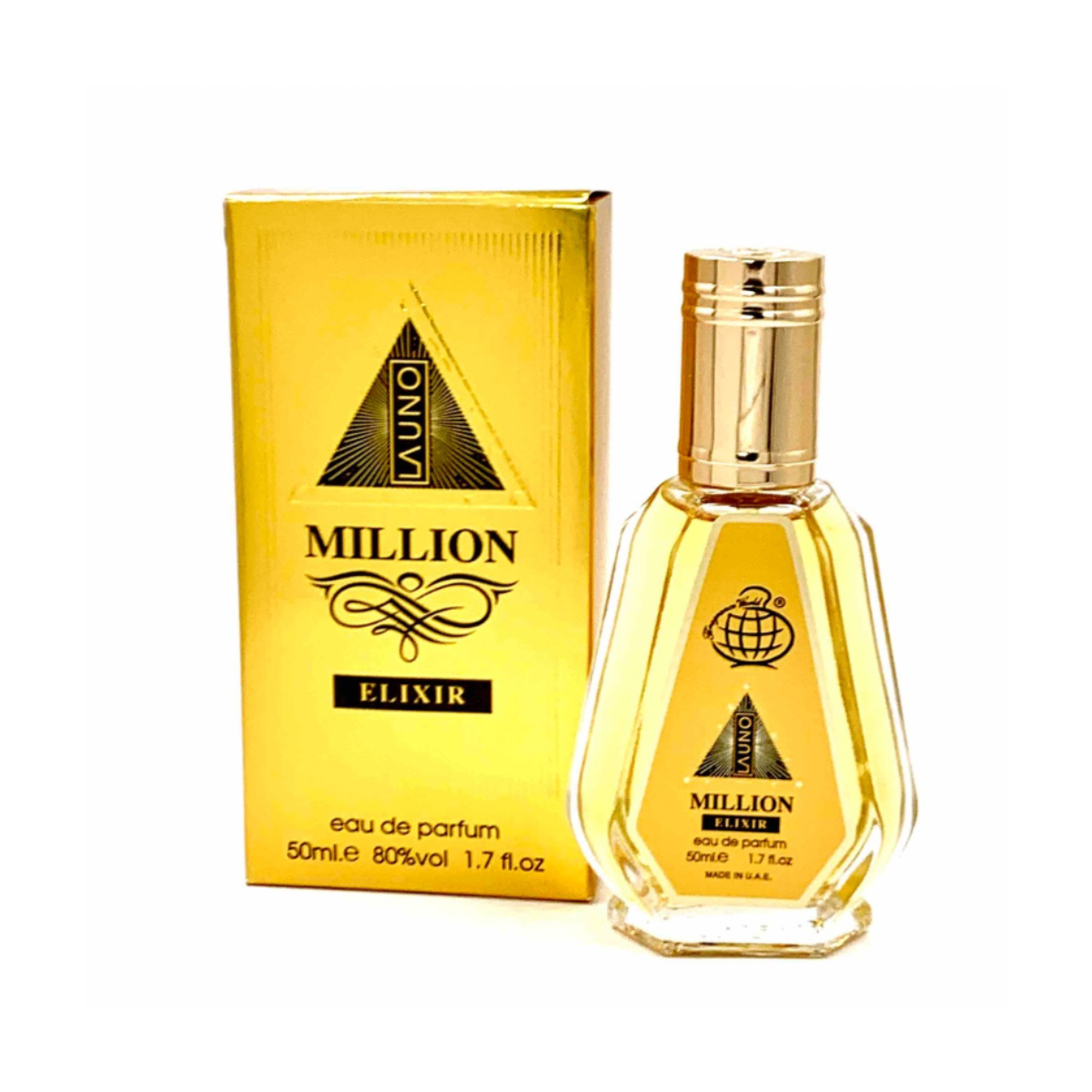 Million Elixir 50ml Eau De Parfum by Fragrance World – Rich and Sensual Scent