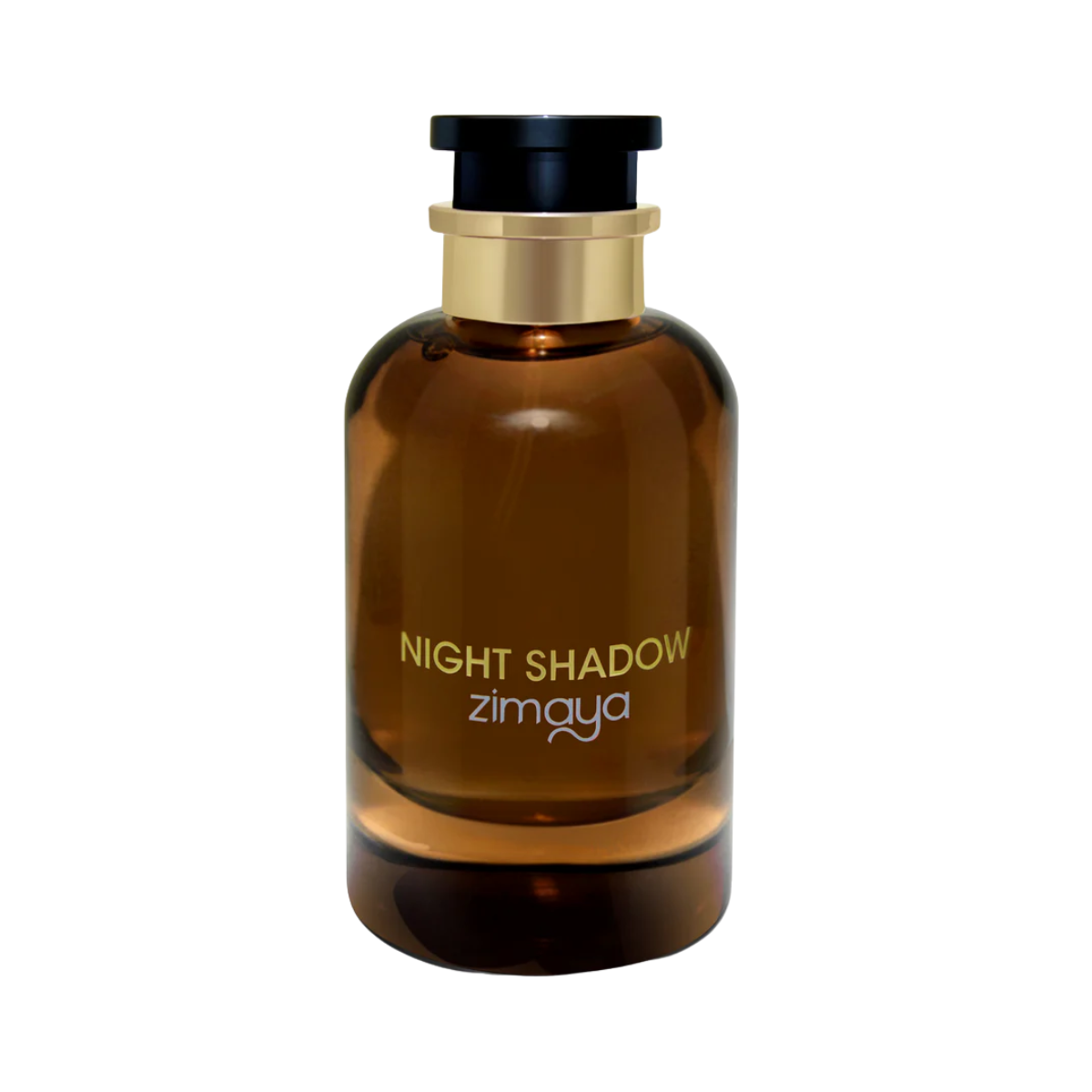 Night Shadow 100ml Perfumed Fragrance by Zimaya, Elegant Oriental Scent Bottle with Gold and Black Design