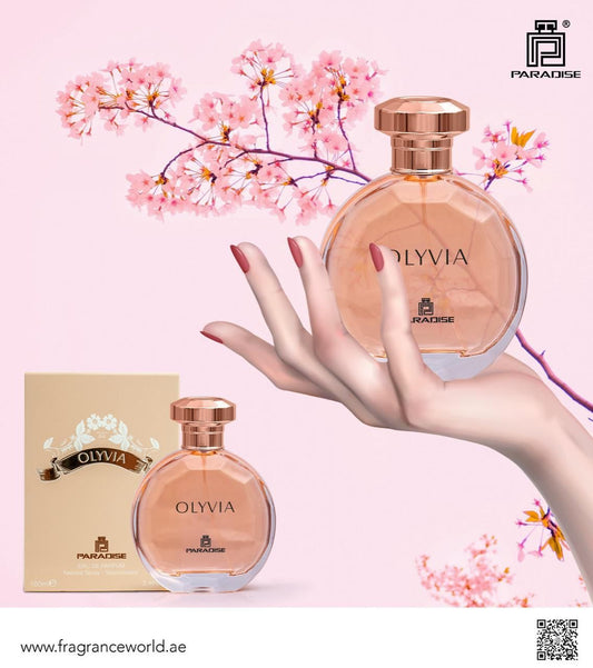 Fragrance World Paradise Olyvia Eau De Parfum 100ml Perfume Fragrance Spray
