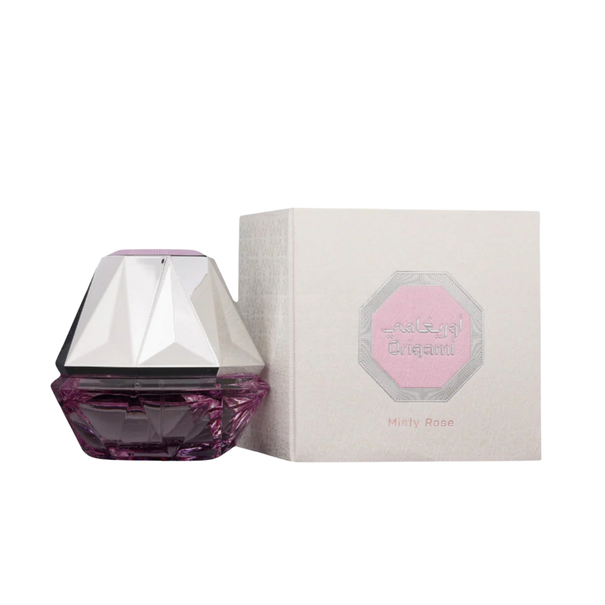 Origami Misty Rose 80ml Athoor Al Alam Collection Perfume by Fragrance World – Floral Fruity Rose Scent