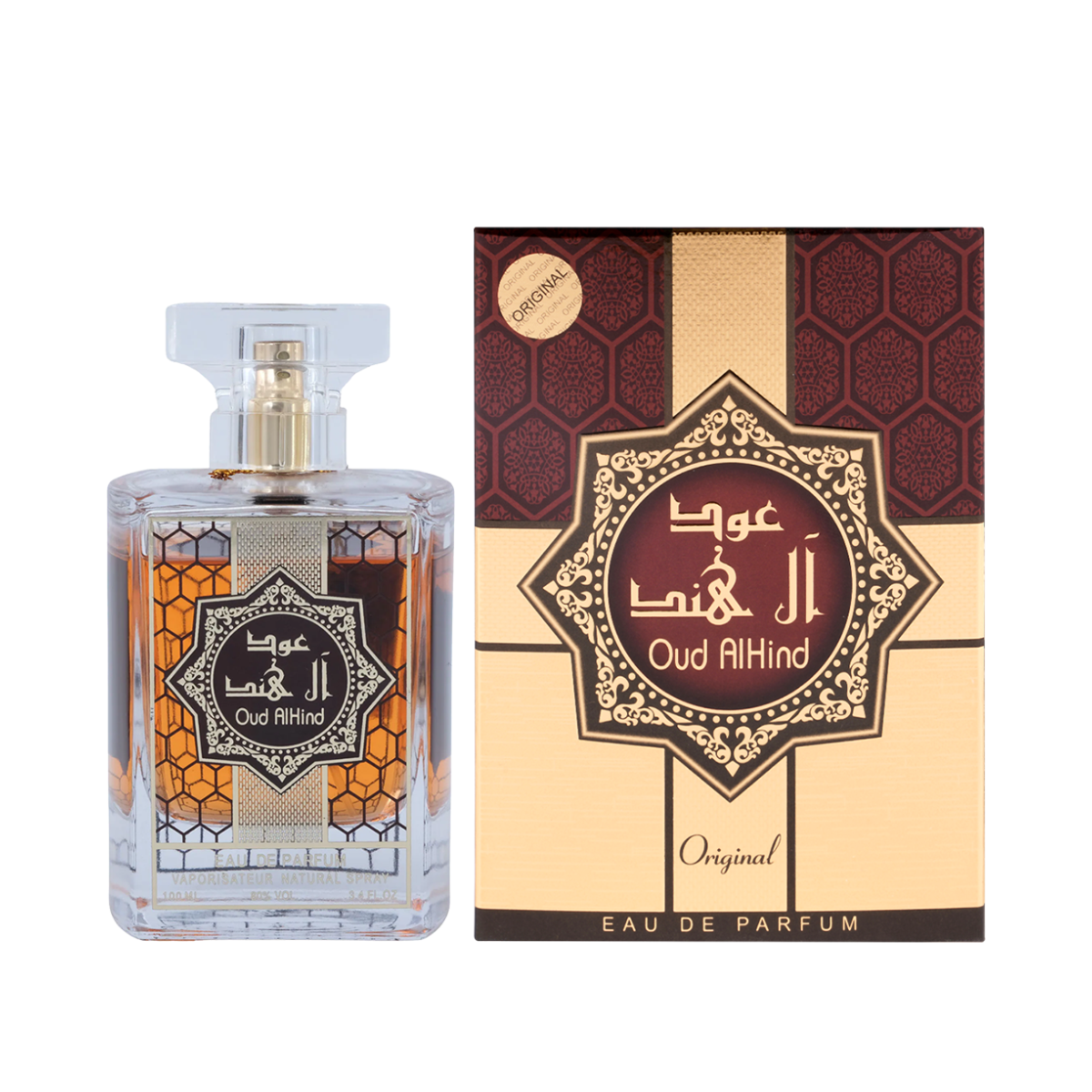 Oud Al Hind 100ml Perfumed Fragrance By Mahabub – Fresh Floral Woody Scent