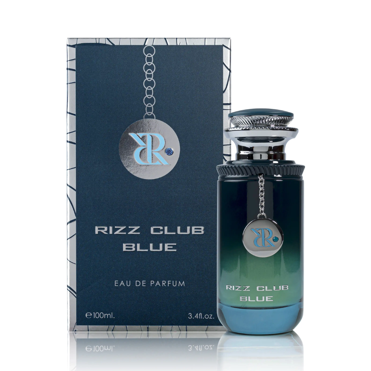 Rizz Club Blue 100ml Perfumed Fragrance By Shaikh Saeed – Spicy Woody Scent