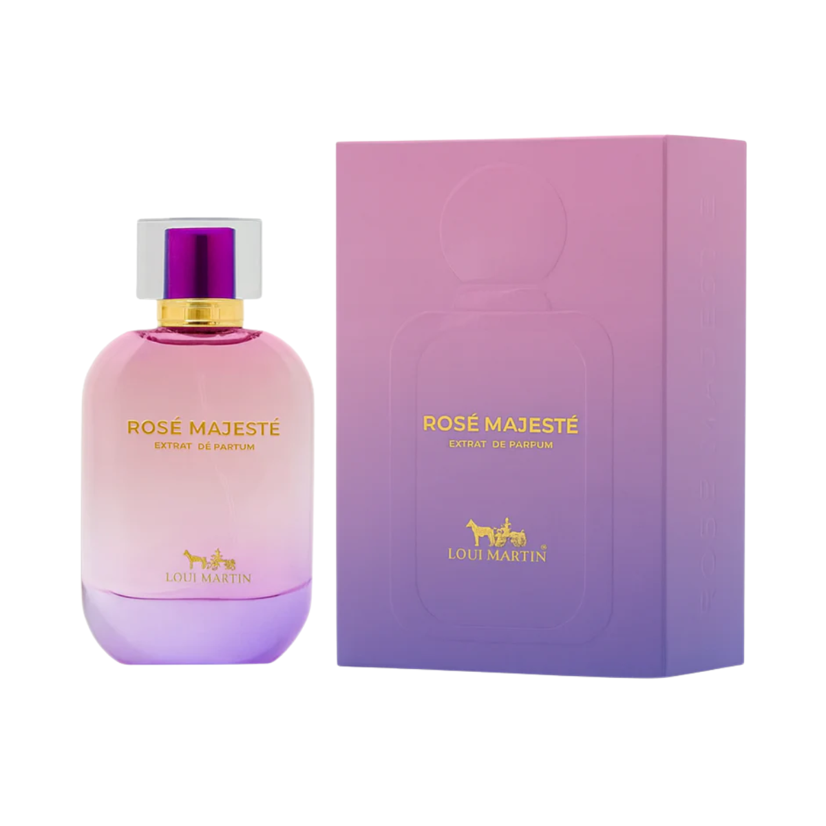 Rose Majeste 100ml Perfumed Fragrance By Loui Martin – Elegant Floral Fruity Scent