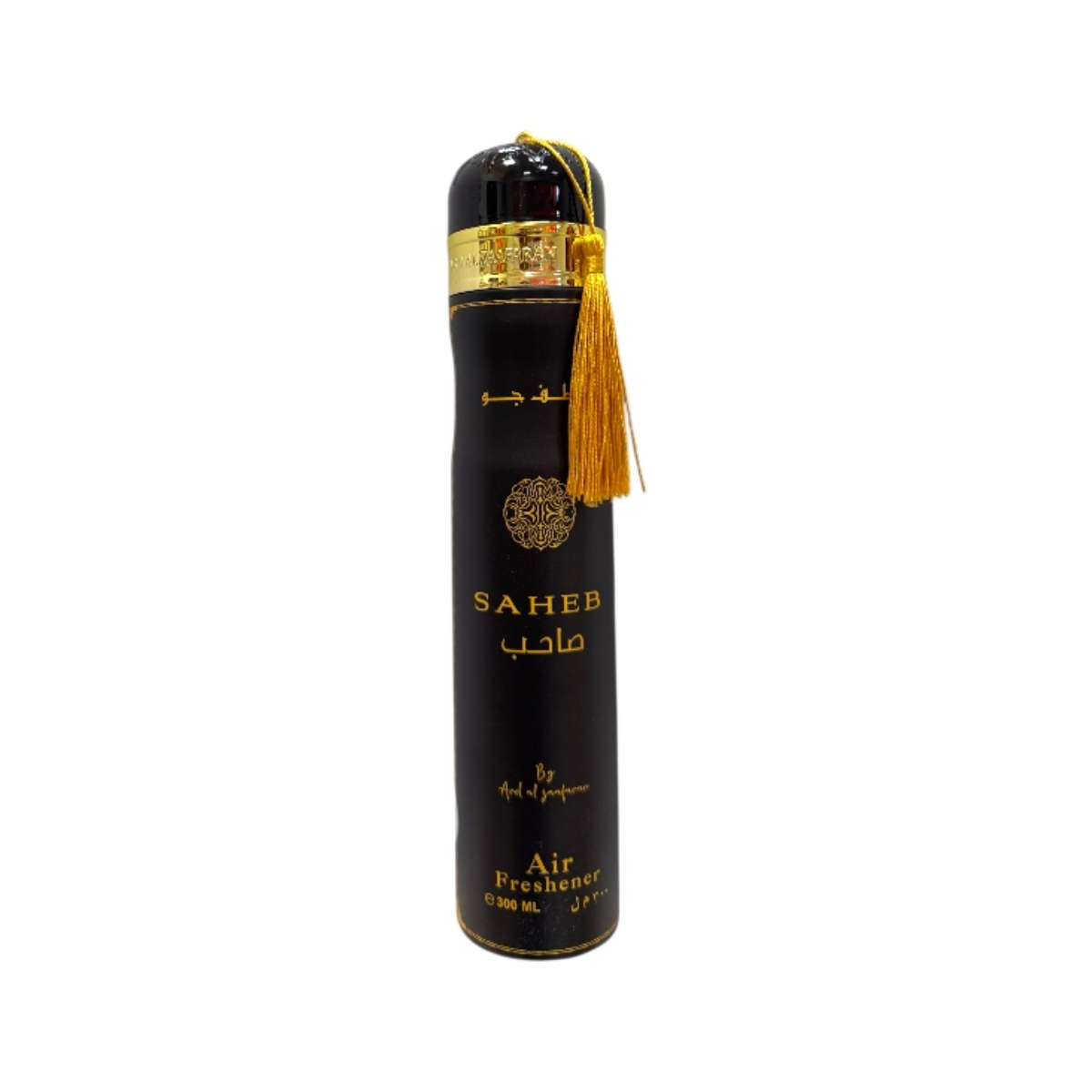 Saheb 300ml Air Freshener by Ard Al Zaafaran - Luxurious Bergamot, Oud & Vanilla Scent