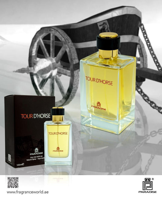 Fragrance World Paradise Tour D Horse Eau De Parfum 100ml Perfume Fragrance Spray