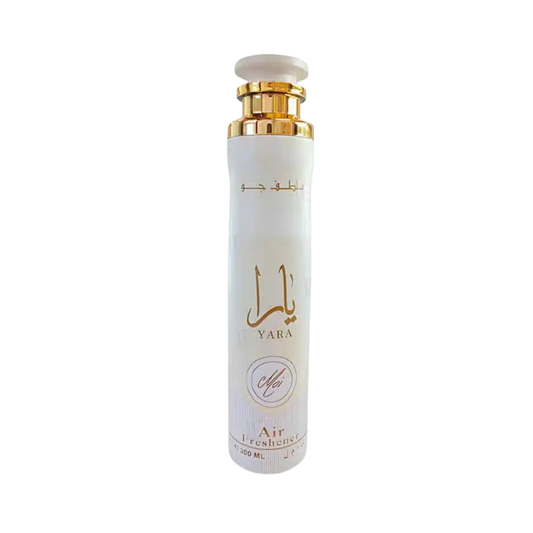Yara Moi 300ml Air Freshener Fragrance by Lattafa – Jasmine, Peach, Amber, Sandalwood, and Patchouli Notes in 300ml Spray Bottle
