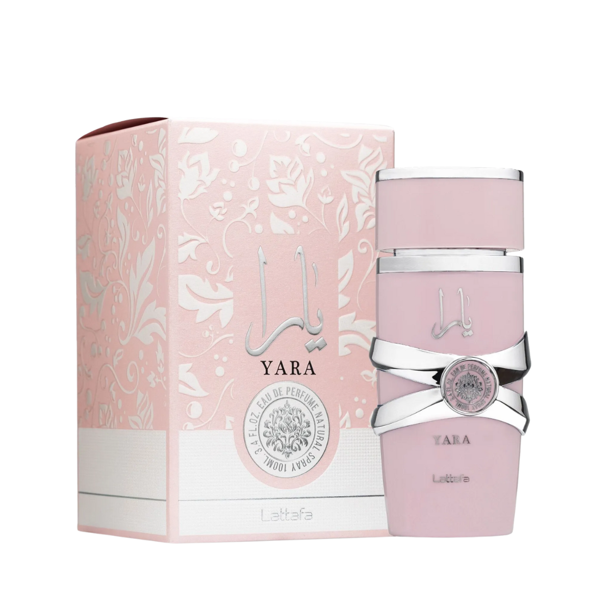Yara Pink 100ml Perfume by Lattafa | Floral & Gourmand Fragrance with Tangerine, Orchid, and Vanilla