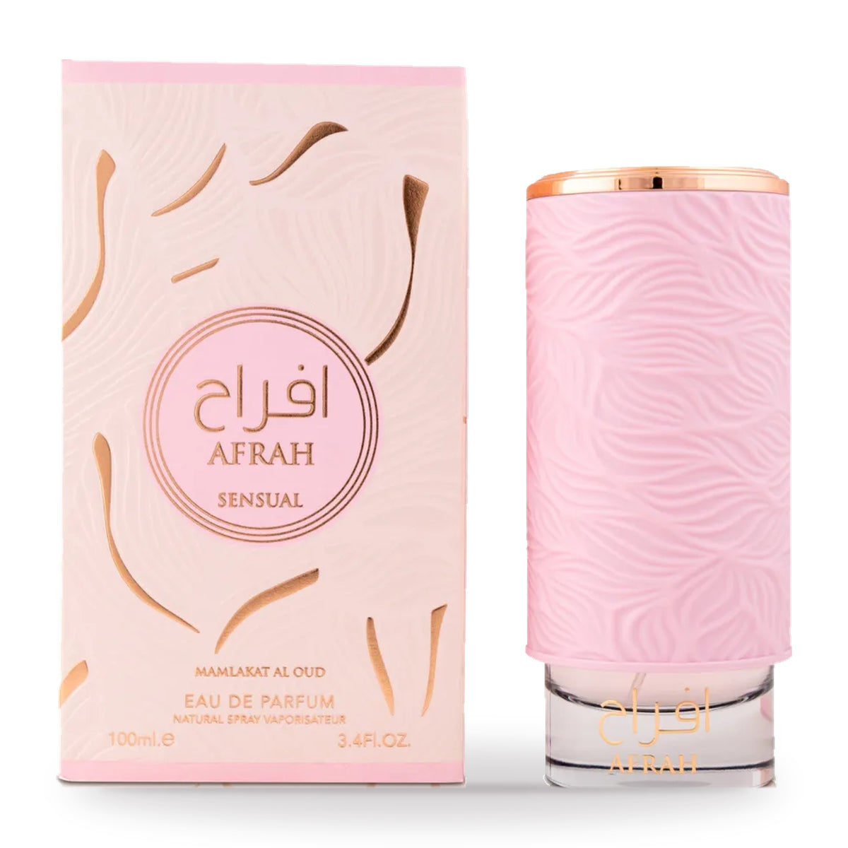 Afrah Sensual by Mamlakat Al Oud 100ml bottle and box