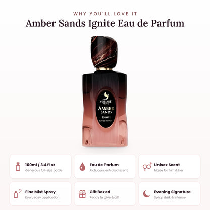 Amber Sands Ignite key features