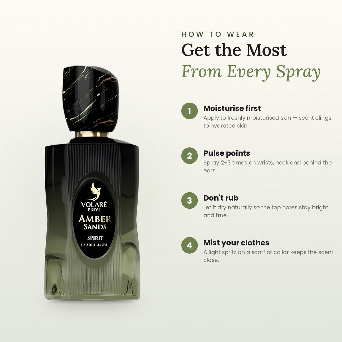 How to wear Amber Sands Spirit