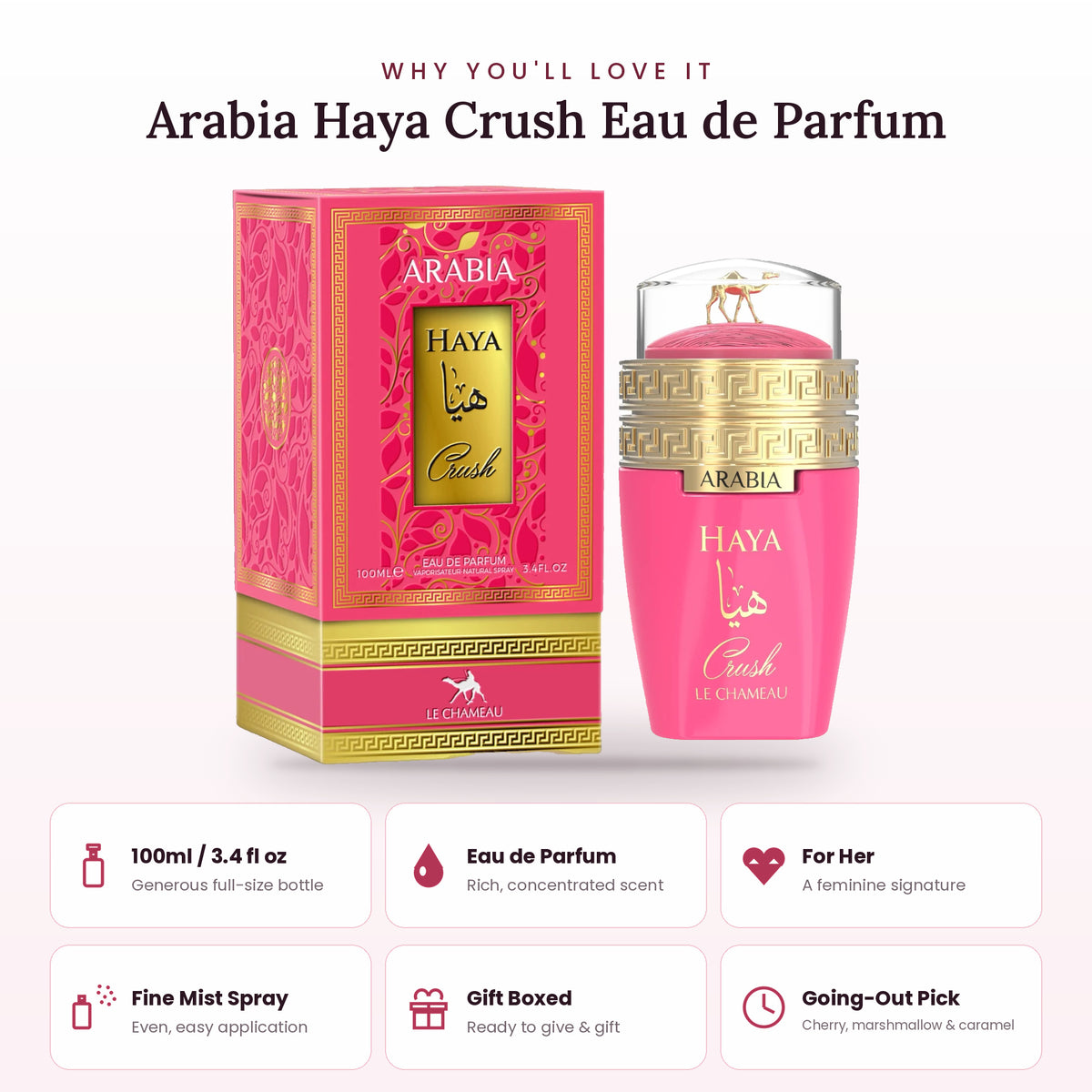 Arabia Haya Crush key features