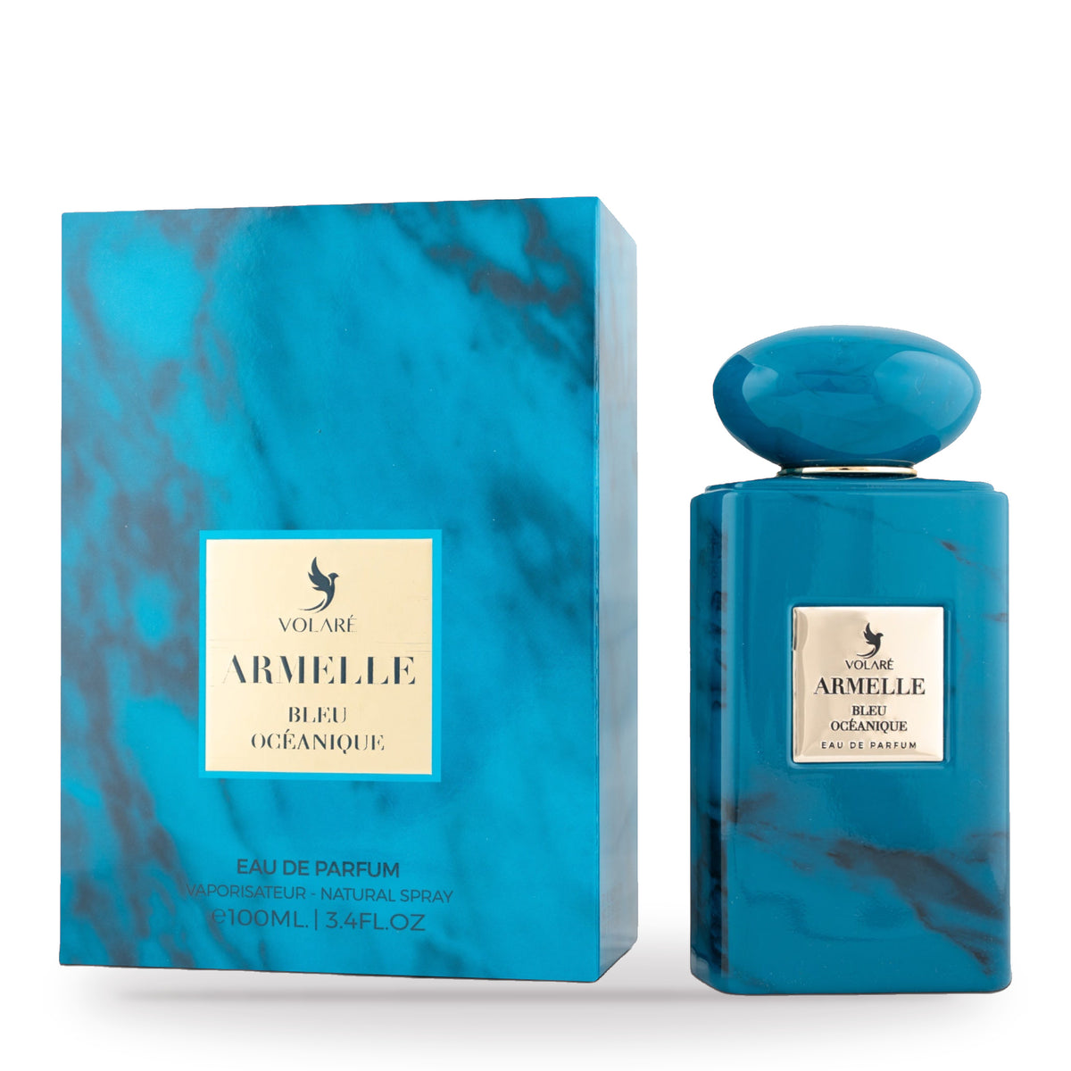 Armelle Bleu Océanique by Volare 100ml bottle and box