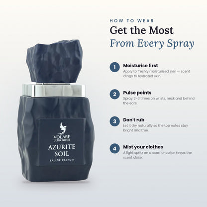 How to wear Azurite Soil