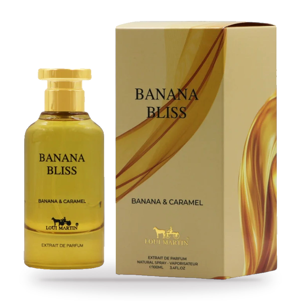 Banana Bliss by Loui Martin 100ml bottle and box