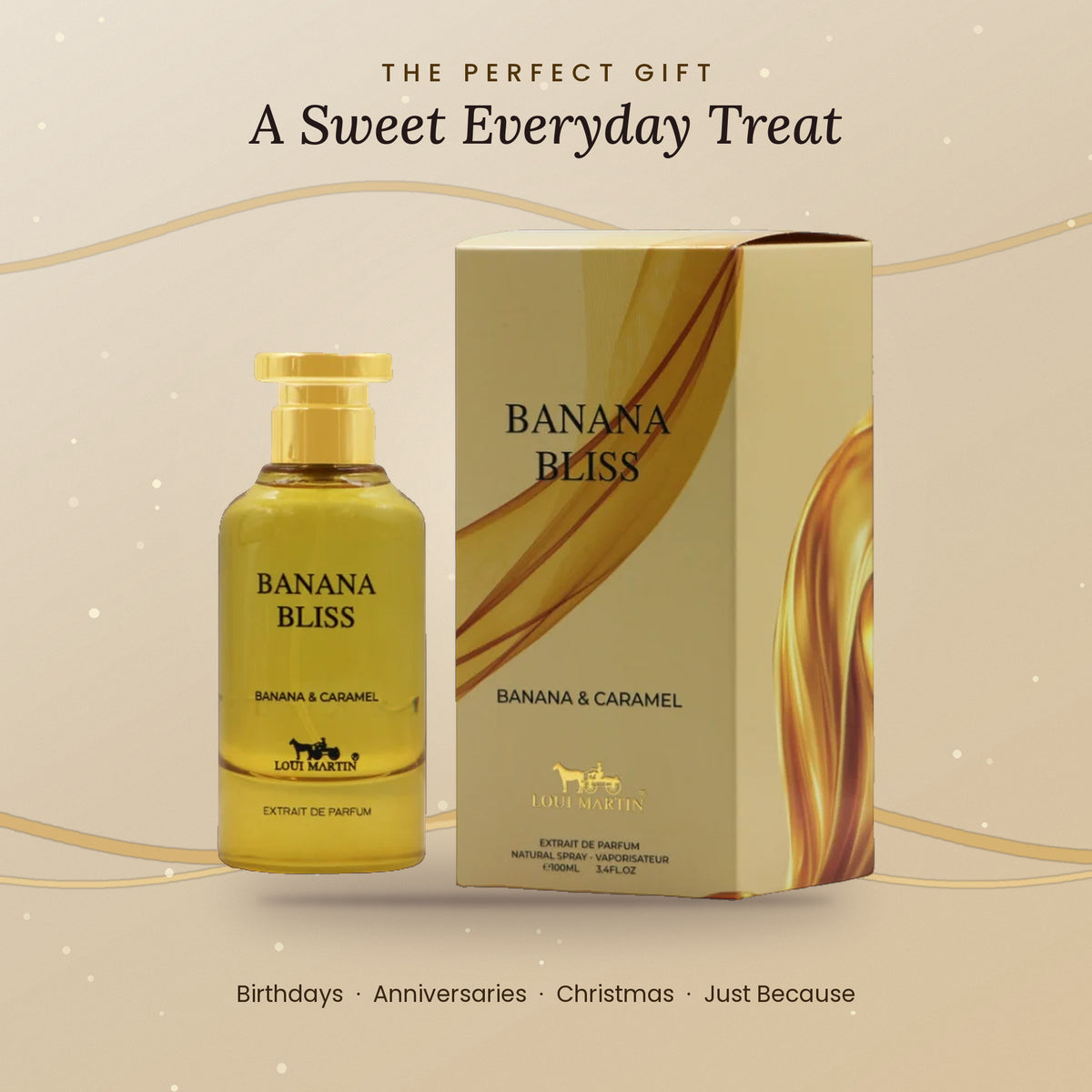 Banana Bliss gift ready perfume