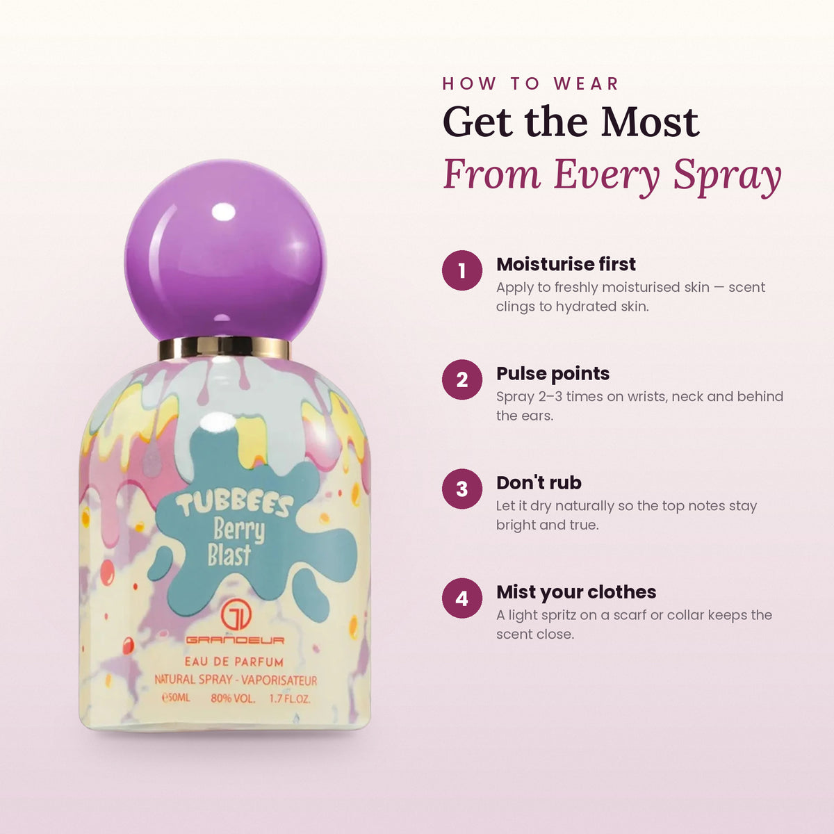 How to wear Berry Blast