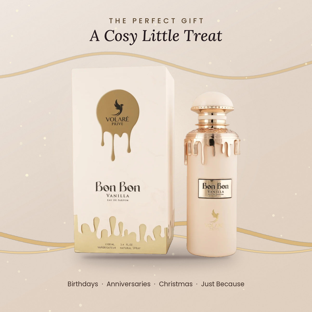 Bon Bon Vanilla gift ready perfume