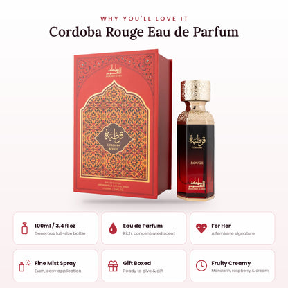 Córdoba Rouge key features