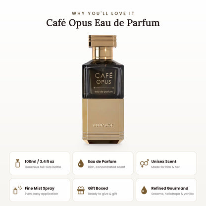 Café Opus key features