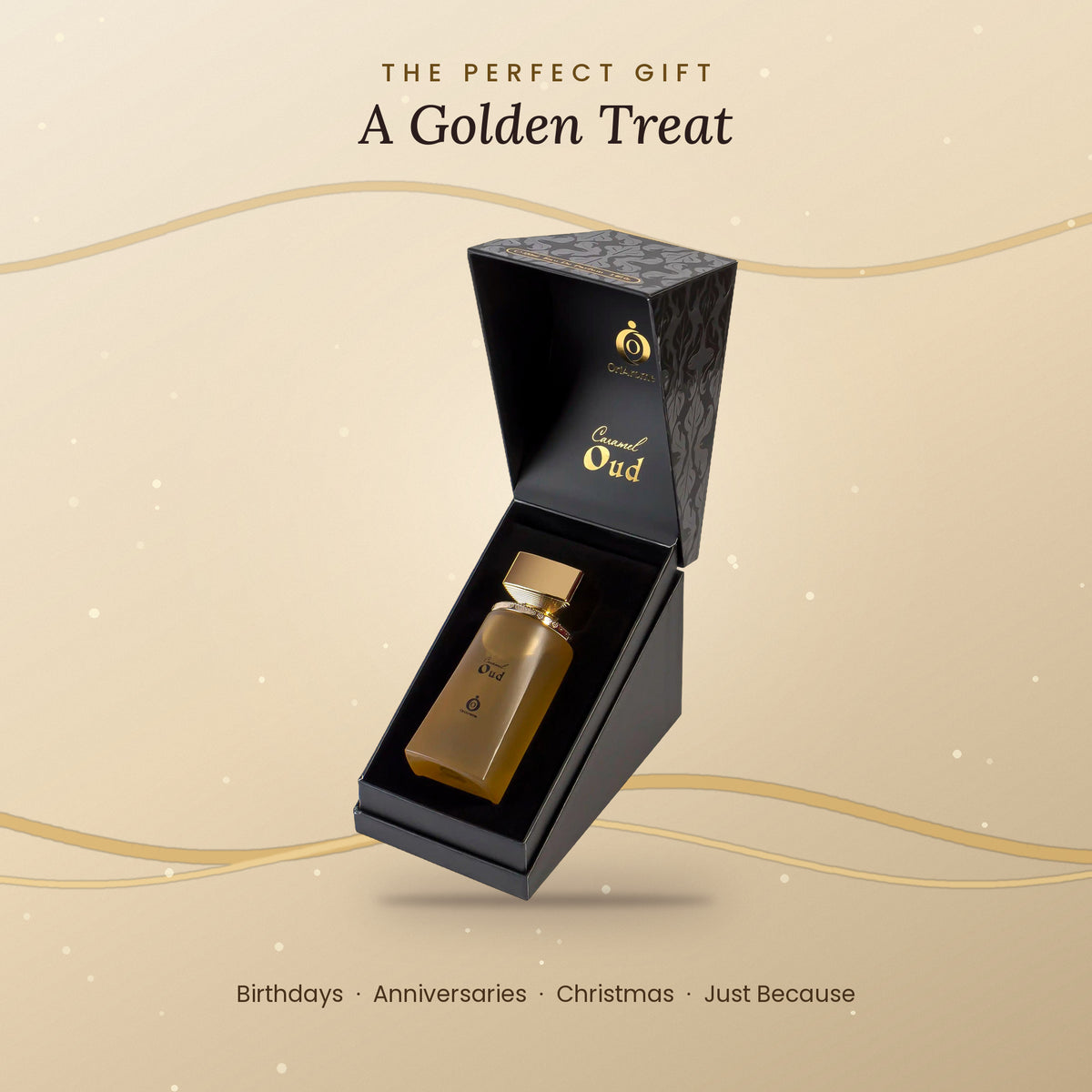 Caramel Oud gift ready perfume