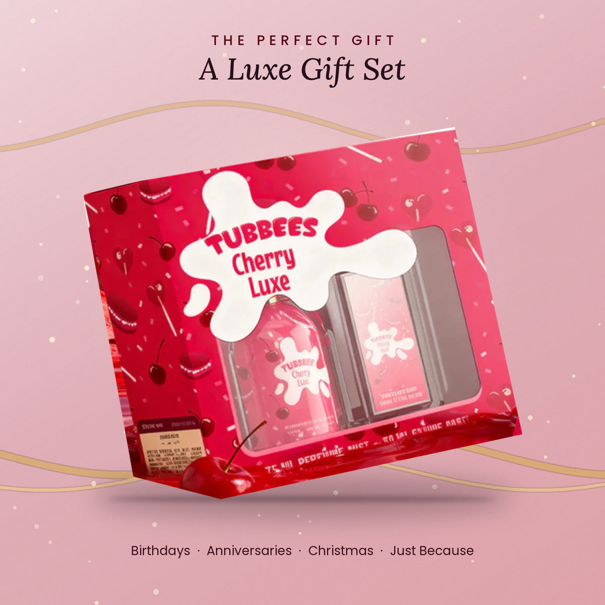 Cherry Luxe gift ready perfume