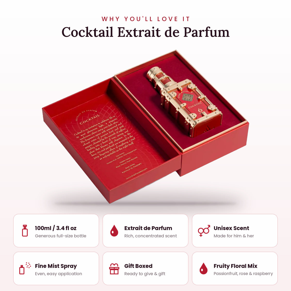 Cocktail key features
